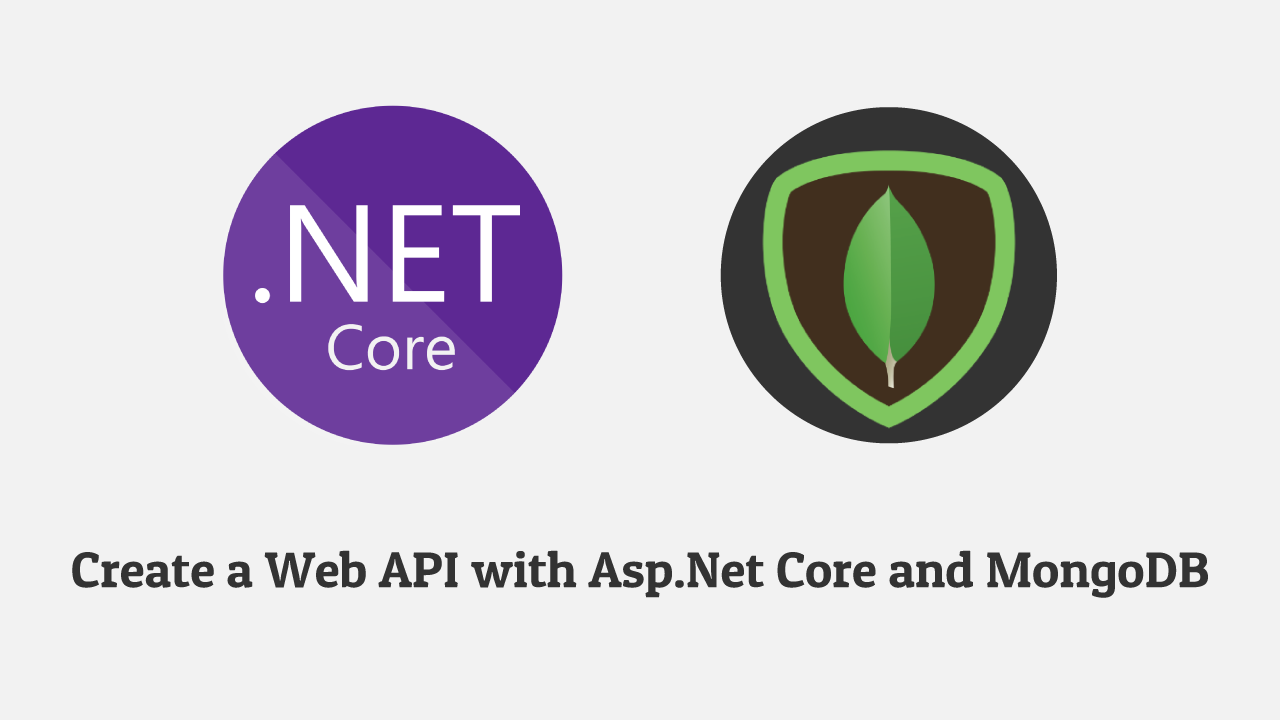 How to make Web API with ASP.NET Core 3.0 and MongoDB