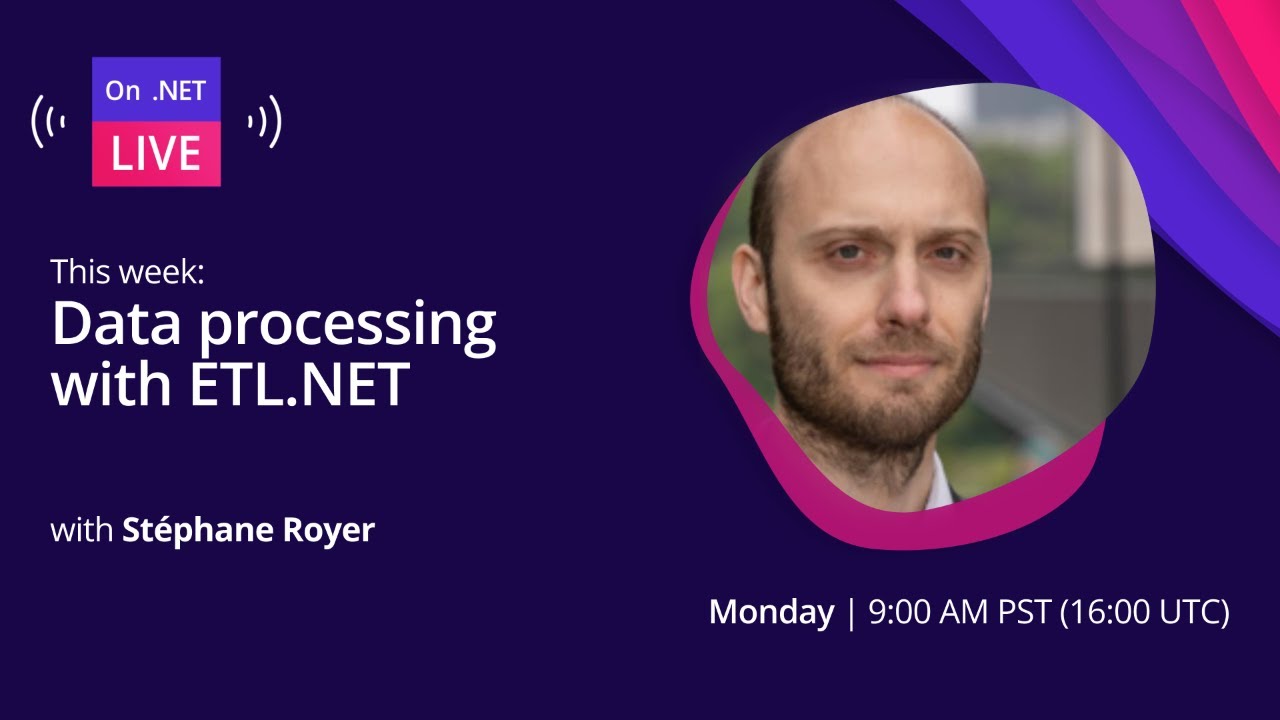 On .NET Live - Data processing with ETL.NET