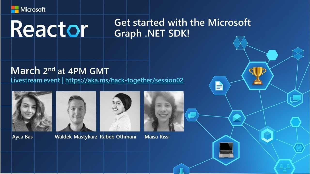 Get started with Microsoft Graph .NET SDK!
